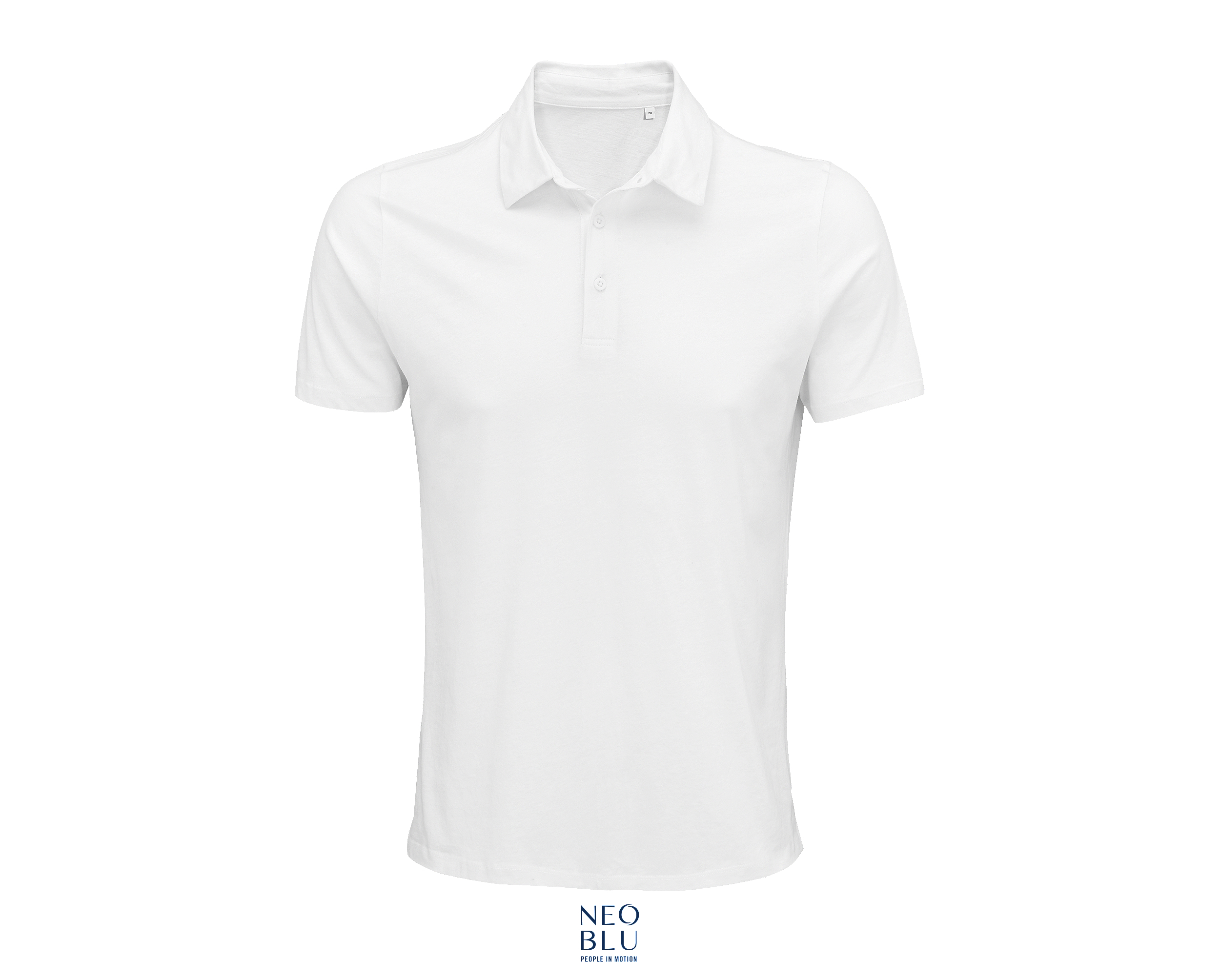 Polo hombre de punto liso personalizado